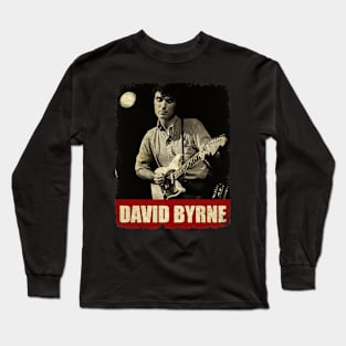 David Byrne - RETRO STYLE Long Sleeve T-Shirt